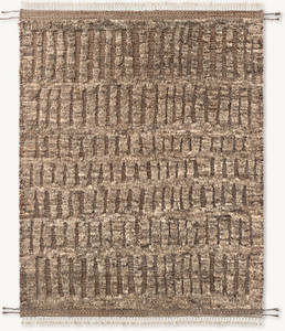 <b>Boho</b> Style Hand Tufted Abstract Area <b>Rug</b> | High Low Modern Neutral Living Room Bedroom PET Friendly Non-Slip Floor <b>Rug</b> - Product Image 1