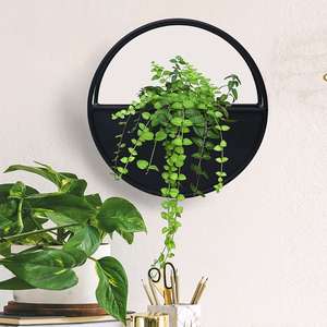 Wholesale Modern <b>White</b> Ceramic Hanging <b>Planter</b> Set Minimalist Porcelain Indoor Flower Pots With Cotton Rope For Succulents Herb - Product Image 4
