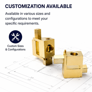 Connecteur fileté en acier inoxydable/laiton de qualité supérieure, usinage CNC personnalisé, brochage pour l'usinage de métaux résistants à la corrosion - Product Image 6