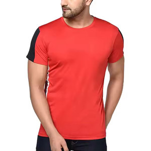 Camiseta Deportiva Transpirable y Ecológica para Hombre, con Logotipo Impreso, Cómoda, de Secado Rápido, con Cuello Redondo y Manga Corta, en Spandex/Poliéster - Product Image 1