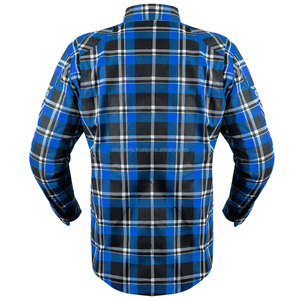 เสื้อเชิ้ตผ้าสักหลาดแขนยาวสำหรับนักขี่จักรยานผู้ชายเสื้อ100% ผ้าสักหลาดมอเตอร์ไซด์ผลิตตามสั่ง - Product Image 2