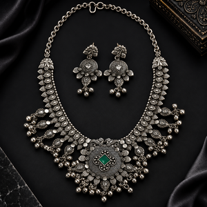 Conjunto nupcial de aleación chapada en rodio, diseño bohemio de moda, engaste de bisel con patrón floral, piedras de circonita, regalo de aniversario para mujer ARTS - Product Image 6