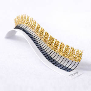 Cils scintillants personnalisés pour Noël, extensions de cils féériques brillantes, faux cils coréens en vison - Product Image 1