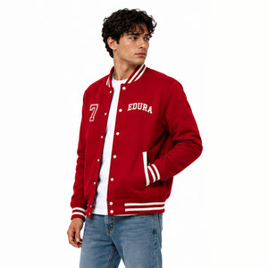 Chaqueta Universitaria de Béisbol Personalizada de Alta Calidad al por Mayor del Fabricante - Product Image 1