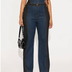 Nuevos Jeans Rectos de Verano para Mujer, Transpirables, Impermeables, Ecológicos, con Bolsillo, Servicio OEM, Personalizados - Product Image 1