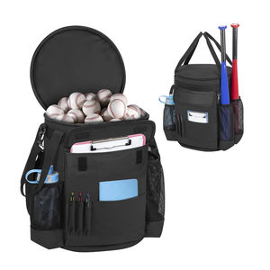 Sacs de baseball personnalisés en gros avec logo imprimé, imperméables et antivol, avec sangle détachable et fonction USB, fabriqués au Pakistan - Product Image 1