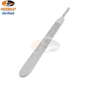 Box 100 Pieces Stainless Steel Scalpel Blade Sterile #12 Free Handle Surgical <b>Precision</b> Disposable Medical Cutting <b>Tools</b> - Product Image 3