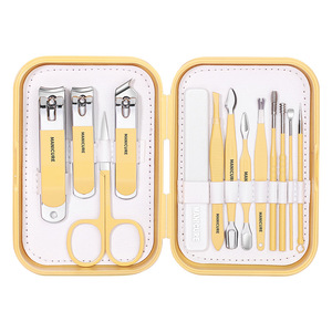 Low Price High Quality Stainless Steel Manicure Pedicure Set Foot Care <b>Tool</b> Professional Women Mens Use Nail Clipper Set - Product Image 1