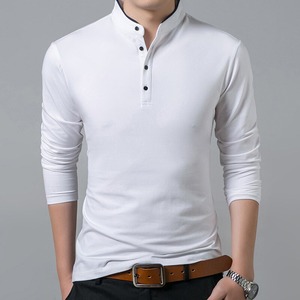 Camiseta de Manga Corta para Hombre, a Rayas, de Punto Jersey, Cuello Redondo, 100% Algodón, Transpirable, Corte Regular, Informal, Verde y Blanca - Product Image 2