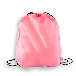 Sac à dos personnalisé en coton mélangé recyclé 140 GSM avec cordon de serrage, base en coton naturel, sac de sport, logo personnalisé, fournisseur OEM ODM en gros - Product Image 1