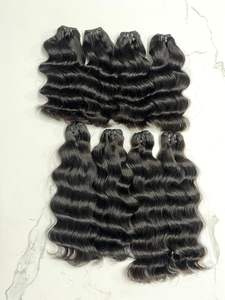 Suelto ondulado doble dibujado doble trama 100% extensión de cabello humano vietnamita tejido cutícula alineada superventas para mujeres negras - Product Image 4