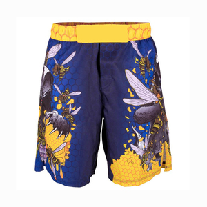 Shorts de combat MMA personnalisés avec logo OEM, séchage rapide, tissu extensible léger, vêtements de sport professionnels - Product Image 5