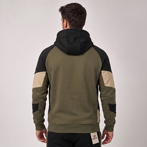 Sudadera con Capucha Estampada para Hombre, Cómoda para el Día a Día, de Forro Polar Suave, Corte Holgado, Cálida, Estilo Casual Urbano, Manga Larga con Bolsillo - Product Image 2