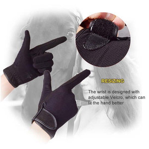 Gants d'équitation en cuir sur mesure, dernière collection, doux, pour l'hiver, spécialement conçus pour assurer le confort des cavaliers, service OEM - Product Image 5