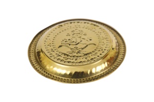 Plato de Pooja con Diseño de Ganesha en Latón para Rituales Diarios, Decoración de Templos, Regalos Festivos y Uso Doméstico - Product Image 4