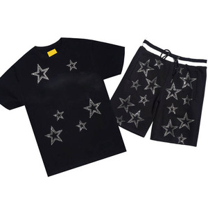 <b>Men</b> T <b>Shirt</b> and Short Set <b>Summer</b> Casual Two Piece Outfit <b>for</b> Daily Wear Gym Fitness and Travel - Product Image 4