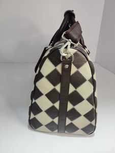 Sac de voyage en cuir véritable de luxe à grande capacité, très vendu, avec fermeture à glissière, léger, pour hommes - Product Image 4