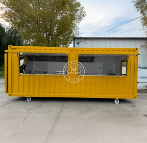 Diseño de Cafetería en Contenedor, Restaurante en Contenedor, Modelo de Casa Contenedor Amueblada, Casa Portátil, Cafetería Móvil - Product Image 4