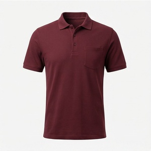 เสื้อโปโลผู้ชายผ้าฝ้าย 100% สำหรับฤดูร้อน ปักโลโก้ แขนสั้น สวมใส่สบาย คุณภาพสูง สีสันปรับแต่งได้ - Product Image 1