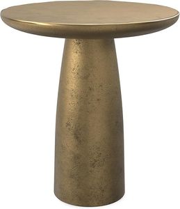 Table d'appoint en métal inspirée des bijoux, apportant une touche glamour à la chambre, au salon et à l'entrée. - Product Image 2