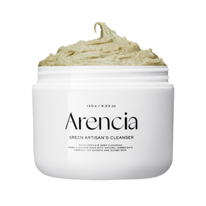 Jabón de arroz artesanal verde coreano 120g Limpiador facial Producto natural para el cuidado de la piel - Product Image 1