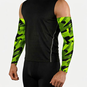 Manchons de bras unisexes en Spandex/Nylon de haute qualité, protection solaire UPF50+, manches longues pour sports de plein air, cyclisme, course à pied, fitness - Product Image 3