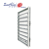 Fenêtre à volet roulant en aluminium de nouvelle génération, fabriquée en Chine, avec moustiquaire et persienne intégrées