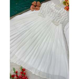 ชุดราตรี anarkali ที่มีสไตล์สำหรับงานปาร์ตี้ - Product Image 3