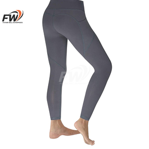 กางเกงโยคะเอวสูงคุณภาพสูง แห้งเร็ว ยกสะโพก กางเกงเลกกิ้งออกกำลังกายสำหรับผู้หญิง - Product Image 1