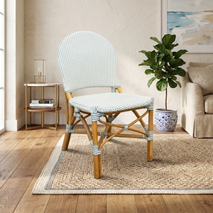 Nouvelle Chaise de Salle à Manger Moderne Minimaliste Faite à la Main en Bois Tressé Artisanal Style Bistro Français Décoration Intérieure Haut de Gamme - Product Image 4