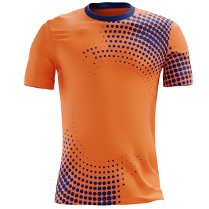 Ensemble de football professionnel pour femme, maillot et short de football en maille 100 % polyester, découpe automatisée, couleur dégradée, col rond - Product Image 2