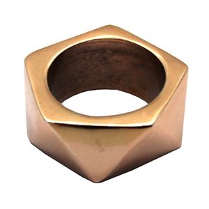 Vente en gros de petits porte-serviettes design en cuivre aluminium qualité supérieure anneau de serviette fait main personnalisé - Product Image 1