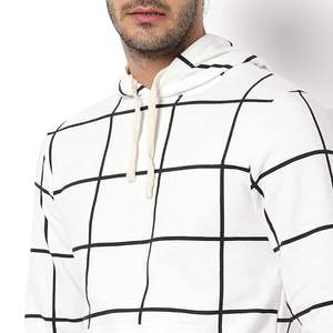 Sudadera con capucha personalizada con cremallera completa, sudaderas con cremallera negras, 100% algodón, forro polar transpirable, sudadera con capucha estilo streetwear. - Product Image 5