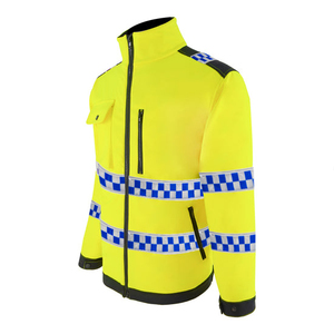 Custom High Visibility Reflective Safety <b>jacket</b> for <b>Construction</b> <b>work</b> Wear With Pockets Long Sleeves Waterproof <b>jacket</b> for mens - Product Image 2