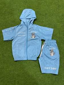 Ensemble personnalisé de sweat-shirt et short, vêtements de sport décontractés de qualité supérieure, OEM ODM en gros - Product Image 4