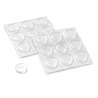 Coussinets de protection transparents en PVC pour armoires, autocollants, anti-rayures, 12x2mm