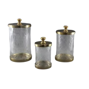 Industrial Metal Spice <b>Canister</b> <b>Set</b> Cylinder Shape Airtight Lid Freshness Preservation Kitchen Storage Container Handcrafted - Product Image 4