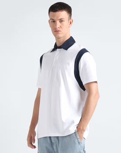 Camisetas Polo Personalizadas para Hombre, Ropa de Golf, Polo Negro, Ropa de Tenis, Camisetas con Diseño Gráfico para Hombre, Polo Blanco - Product Image 5