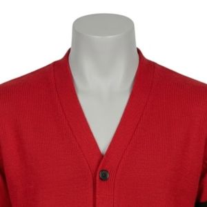 customized CA university Sweater <b>CARDIGAN</b> With Embroidery <b>Chenille</b> Logos 100% Acrylic Knitted HBCU Apparels Greek <b>Cardigan</b> - Product Image 3