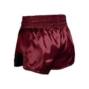 Lightweight Breathable Quick Dry 220g Muay Thai Shorts High-Demand Plain Dyed Martial Arts Wear 100% Polyester & Silk Men's - Product Image 5