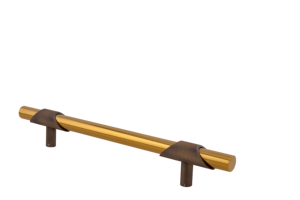 Aluminum Main <b>Door</b> Curl Design Long Pull Handle Silk <b>Black</b> PVD Rose Gold Gold AB <b>Matt</b> Curved Bracket Entrance Hardware - Product Image 4