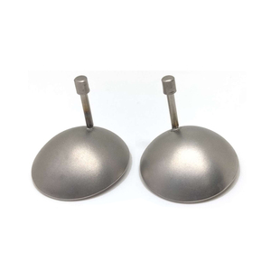 แผ่นปิดตาสแตนเลสทางการแพทย์สำหรับป้องกันดวงตาหลังการผ่าตัด ใช้ซ้ำได้ สำหรับโรงพยาบาลและคลินิก อุปกรณ์ดูแลดวงตา - Product Image 1