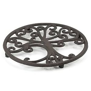 Attractive Design Aluminum Round <b>Trivet</b> In Antique Color for Pan & Hotpot Dining Table Heat Damage Protecting <b>Trivet</b> - Product Image 2