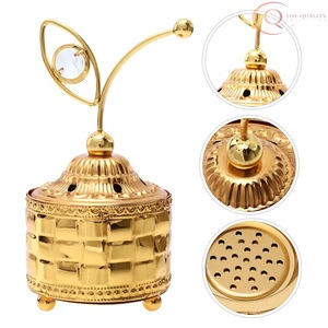 Elegante Quemador de Incienso Islámico Ecológico y Duradero para Virutas de Oud, Mejora el Ambiente Espiritual en Hogares, Mezquitas y Oficinas - Product Image 2