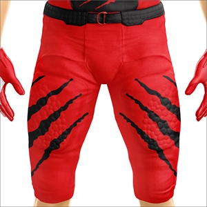 Premium Custom Tackle Football Uniform Team <b>Name</b> Printed Half Lightweight Stretch Jersey Pants Set Reinforced Stitching Teamwear - Product Image 6