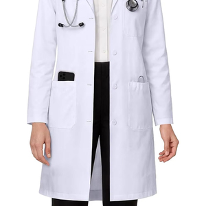 Blouse Unisexe de Haute Qualité pour le Secteur Médical : Uniforme d'Hôpital, de Médecin, d'Infirmière, de Spa, Tenue d'Infirmière, Blouse Médicale pour Femme, Blouse de Laboratoire - Product Image 4