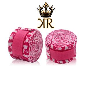 Bandages élastiques professionnels de style mexicain de boxe traités aux antimicrobiens pour la boxe Kickboxing - Product Image 6