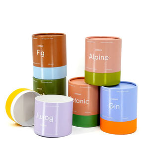 Envase Ecológico de Tubo de Papel Kraft, Cilindro de Cartón Redondo para Alimentos, Té, Café y Velas - Product Image 3