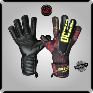 Gants de gardien de but haut de gamme imperméables et respirants en latex allemand, avec sangle de poignet réglable, pour jeunes professionnels en extérieur - Product Image 5
