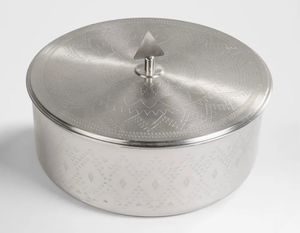 Cazuela de Acero Inoxidable Martillado de Lujo, Diseño Artesanal, para Buffet de Ramadán, Servicio de Catering y Hoteles, Precio al por Mayor - Product Image 3